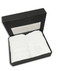 TWLP002  Order towel box  design hot LOGO towel box towel box garment factory back view